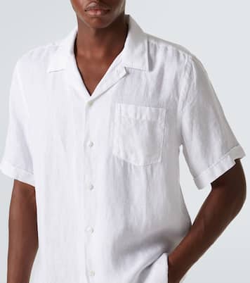 Charli linen bowling shirt | Vilebrequin