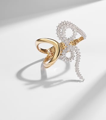 Bracelet Golden Strada en or jaune et blanc 18 ct et diamants | Yeprem