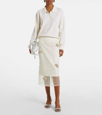 Mules Condora 55 in pelle metallizzata | Christian Louboutin