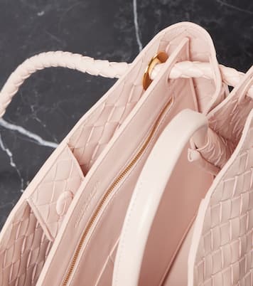 Andiamo Intrecciato leather tote bag | Bottega Veneta