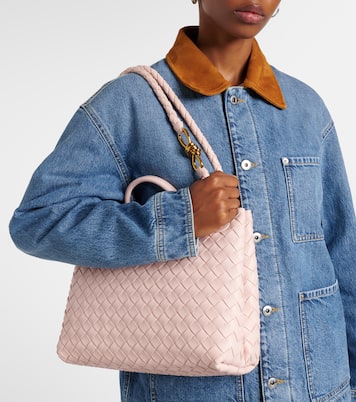Andiamo Intrecciato leather tote bag | Bottega Veneta