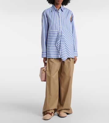 Leather-trimmed mules | JW Anderson