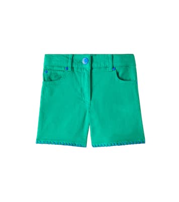 Printed cotton-blend shorts | Stella McCartney Kids