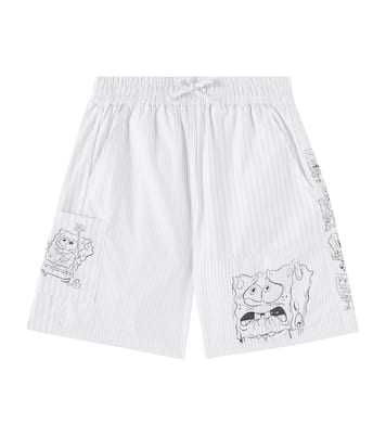 X SpongeBob SquarePants Shorts aus Baumwolle | Stella McCartney Kids
