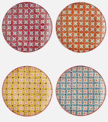 Set Hippy aus vier Speisetellern | Polspotten