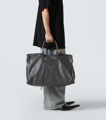 Le City leather duffel bag | Balenciaga