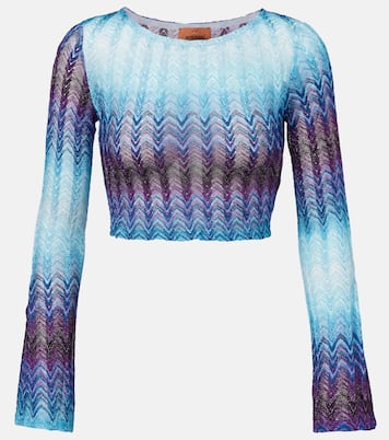Top cropped con lamé | Missoni