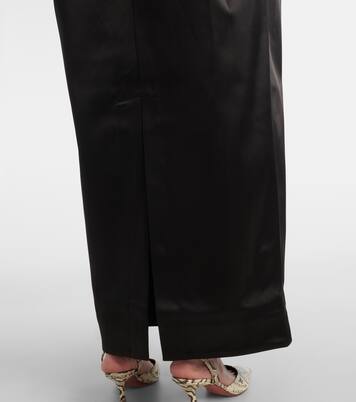 Robe longue en satin | Entire Studios