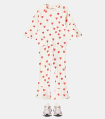 Printed cotton-blend top | Mini Rodini