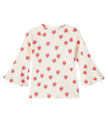 Printed cotton-blend top | Mini Rodini