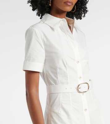 Abito chemisier in popeline di cotone | Roland Mouret