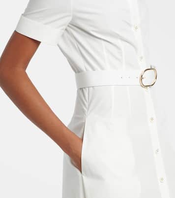 Abito chemisier in popeline di cotone | Roland Mouret