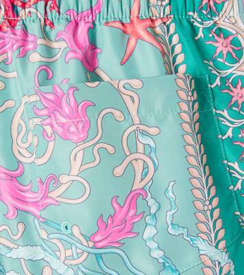 Underwater Barocco swim trunks | Versace Kids