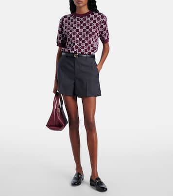 Wendbares Top GG aus Jacquard | Gucci