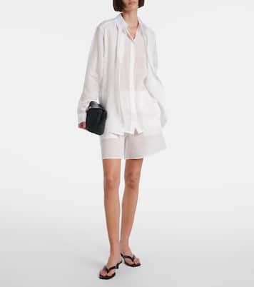 Shorts aus Ramie | Toteme