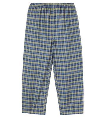 Cara checked cotton corduroy pants | Konges Sløjd