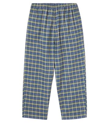 Cara checked cotton corduroy pants | Konges Sløjd