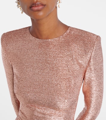 Abito lungo con lamé | Oscar de la Renta