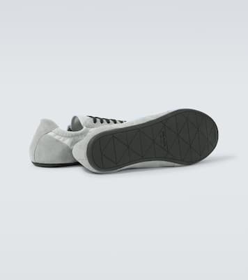 Collapse Re-Nylon and suede sneakers | Prada