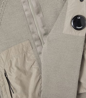 Lens hooded wool jacket | C.P. Company Kids