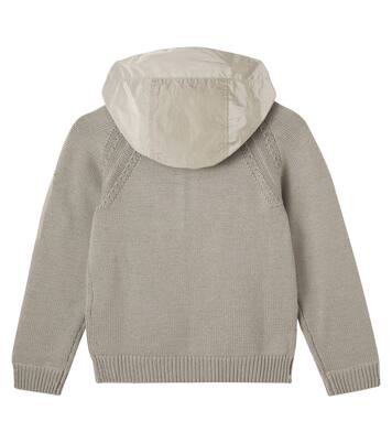 Lens hooded wool jacket | C.P. Company Kids