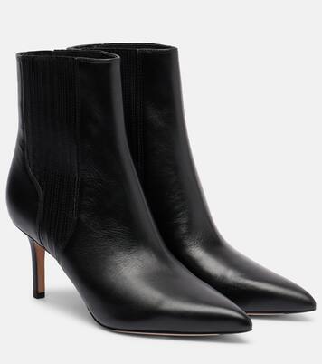Lisa 70 leather ankle boots | Veronica Beard