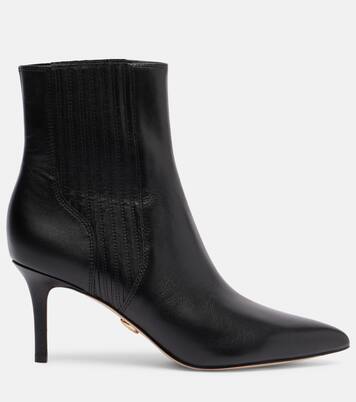 Lisa 70 leather ankle boots | Veronica Beard