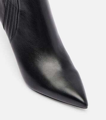 Lisa 70 leather ankle boots | Veronica Beard