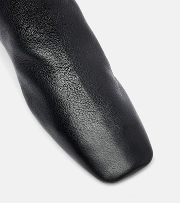 Ankle Boots D'Orsay aus Leder | Lemaire