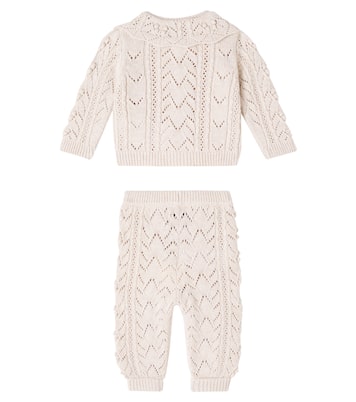 Bébé – Set cardigan et pantalon Lila | The New Society
