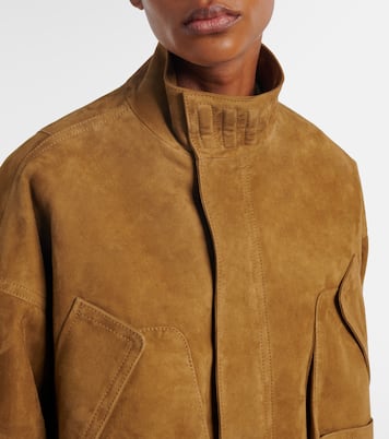 Suede bomber jacket | The Attico