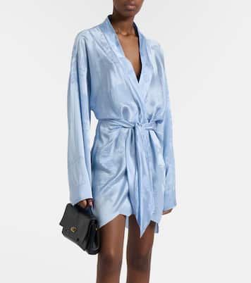 Silk wrap dress | Balenciaga