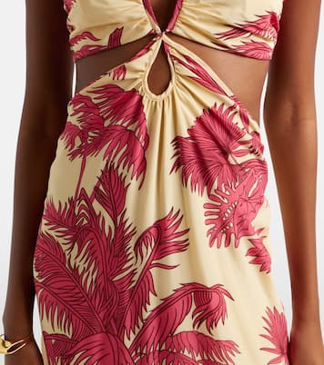 Printed silk maxi dress | Johanna Ortiz