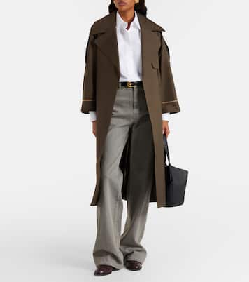 Aere cotton poplin and tulle bodysuit | Max Mara