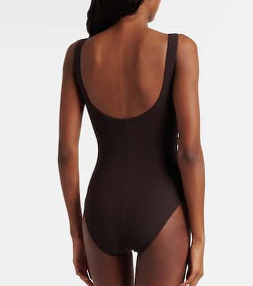 Lenora bow-detail swimsuit | Karla Colletto