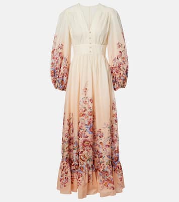 Awaken floral cotton maxi dress | Zimmermann