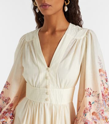 Awaken floral cotton maxi dress | Zimmermann