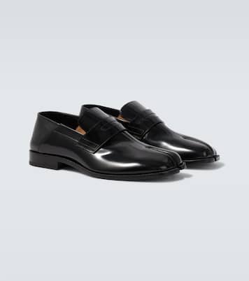 Tabi leather penny loafers | Maison Margiela