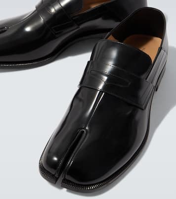 Tabi leather penny loafers | Maison Margiela