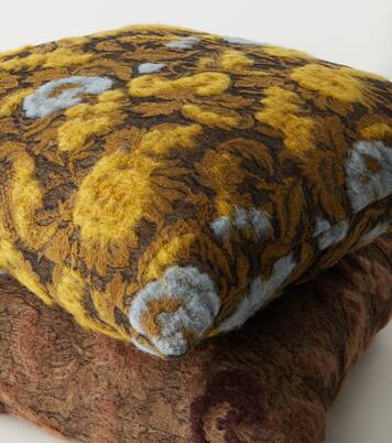 Areca embroidered floral cushion | The House of Lyria