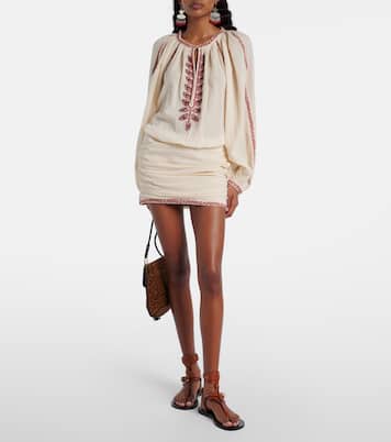 Besticktes Minikleid Ludy aus Baumwolle | Marant Etoile