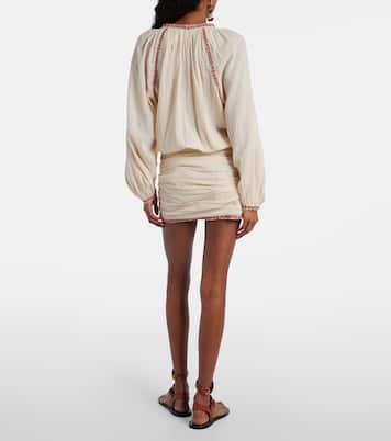 Besticktes Minikleid Ludy aus Baumwolle | Marant Etoile