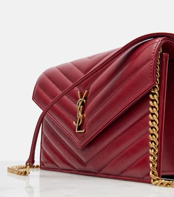 Cassandre leather wallet on chain | Saint Laurent