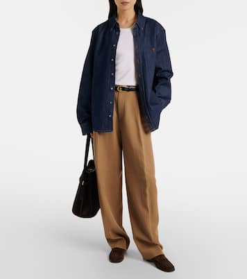 Ami De Cœur denim shirt | Ami Paris