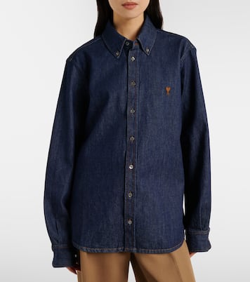 Ami De Cœur denim shirt | Ami Paris