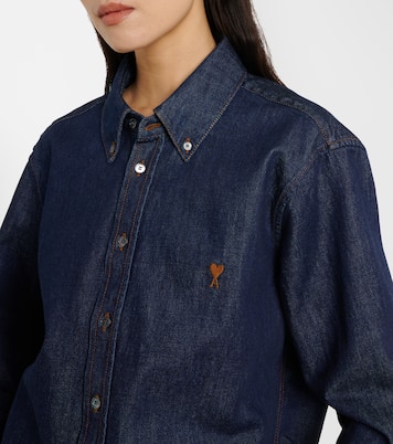 Ami De Cœur denim shirt | Ami Paris
