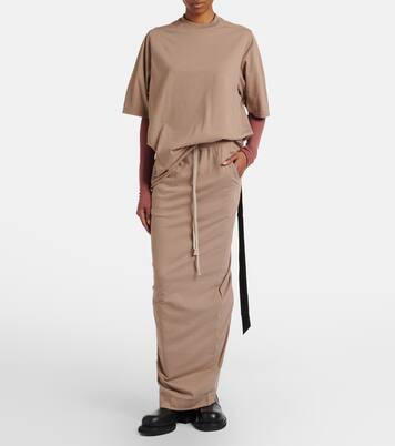 Oversized cotton jersey T-shirt | Rick Owens