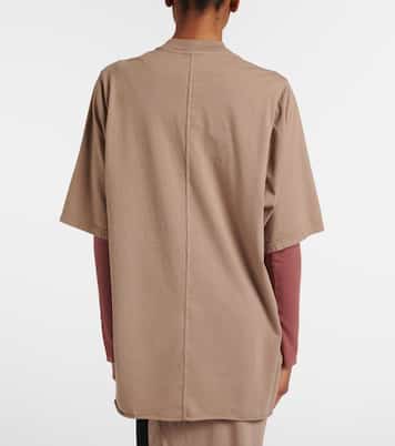 Oversized cotton jersey T-shirt | Rick Owens