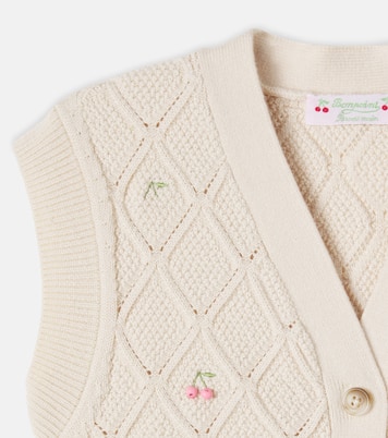 LYS 임벨리시드 울 코튼 베스트 | Bonpoint