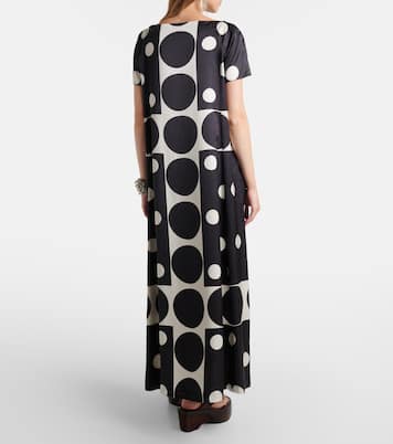 Maxikleid mit Polka-Dots | Dries Van Noten